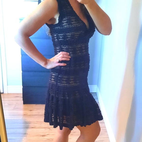 Max Studio Black Lace Dress - Medium - Picture 6 of 6